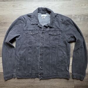 Topman Washed Denim Jacket